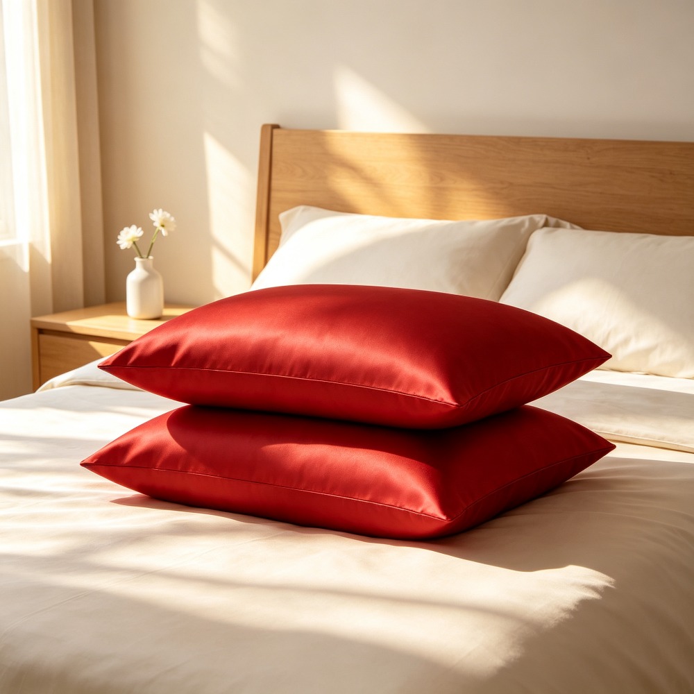Luxury Natural Skincare - 100% Natural Mulberry Silk Pillowcase Luxury