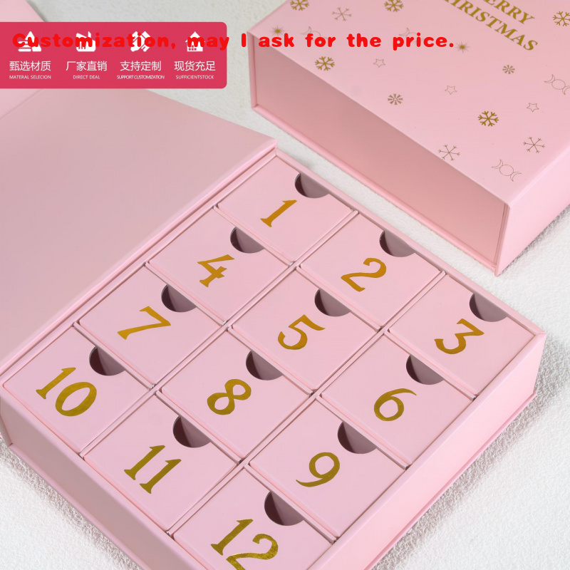 custom.Skin Care Box Packaging - Luxury Skincare Advent Calendar ulasan dan harga